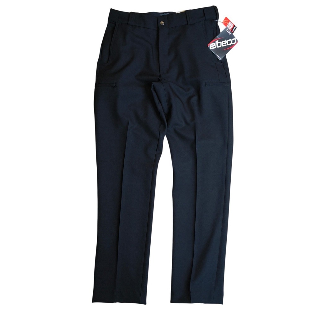 Elbeco E3440R Essential Uniform Trousers Men Size 36x34 Black 100% Polyester